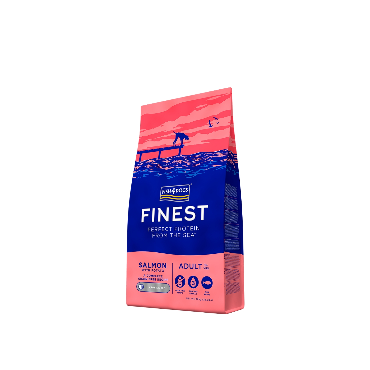 Fish4Dogs Finest Complete Adult Salmone Large - immagine 3