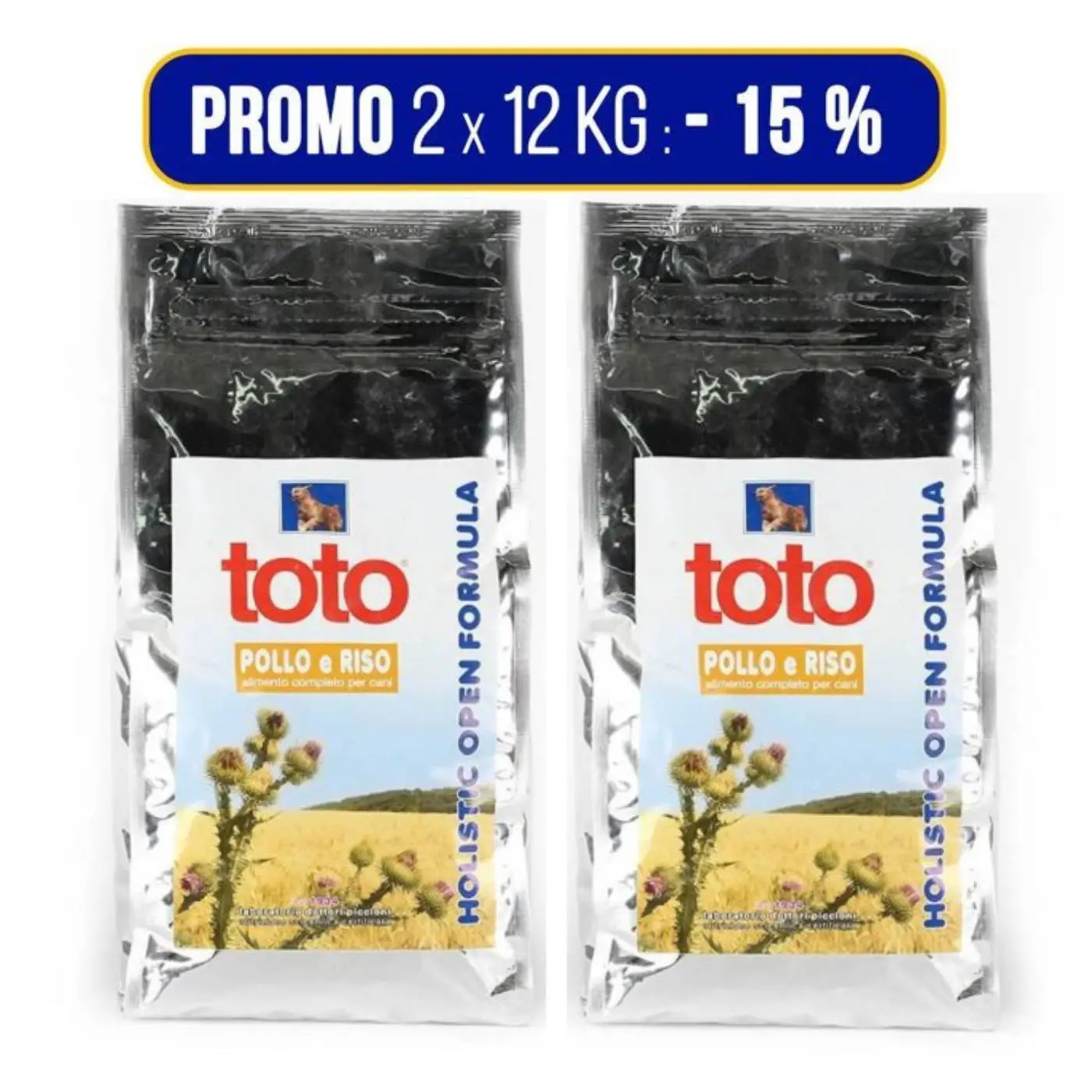 Toto Holistic Open Formula Pollo E Riso Per Cani - immagine 3