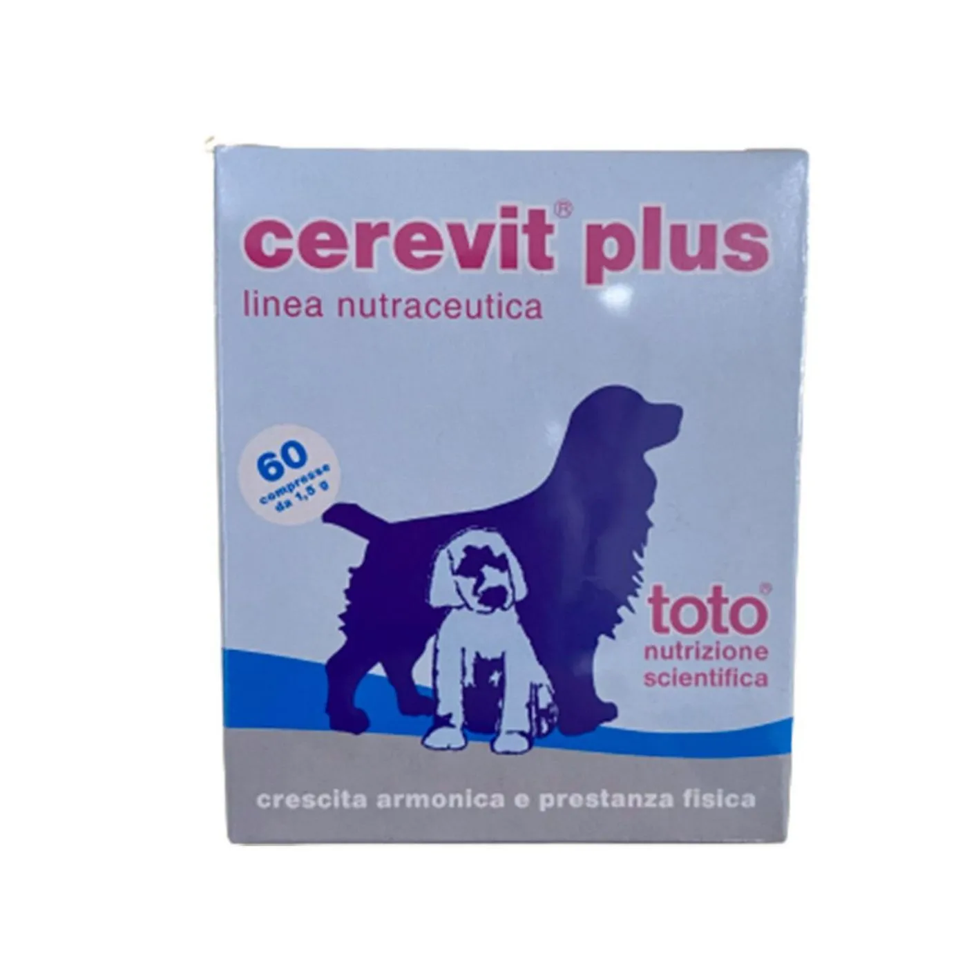 Toto Cerevit Plus Integratore Per Cani Linea Nutraceutica - immagine 2