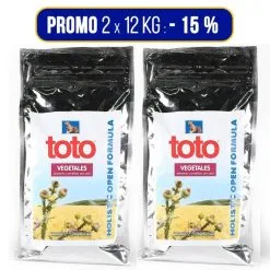 PROMO 2x12Kg Toto Holistic Open Formula Vegetales Per Cani
