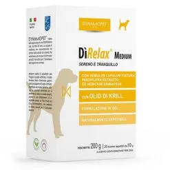 Dynamopet® DìRelax® Medium 20 Bustine Da 10g Per Cani Fino A 20kg