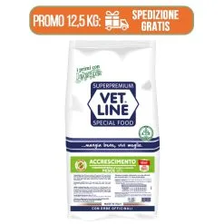 Vet Line Accrescimento Pesce Per Cuccioli Monoproteico VetLine