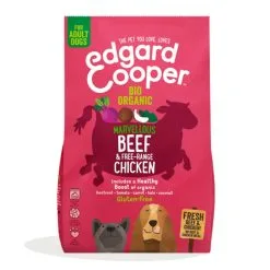 Edgard & Cooper Edgard & Cooper Adult Carne Fresca Di Manzo E Pollo Biologici Gluten Free Per Cani
