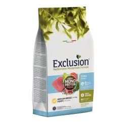 Exclusion Mediterraneo Monoproteico Noble Grain Puppy Medium Tonno Per Cuccioli