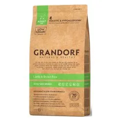 Grandorf Adult Mini Agnello E Riso Integrale Per Cani Adulti Taglia Piccola