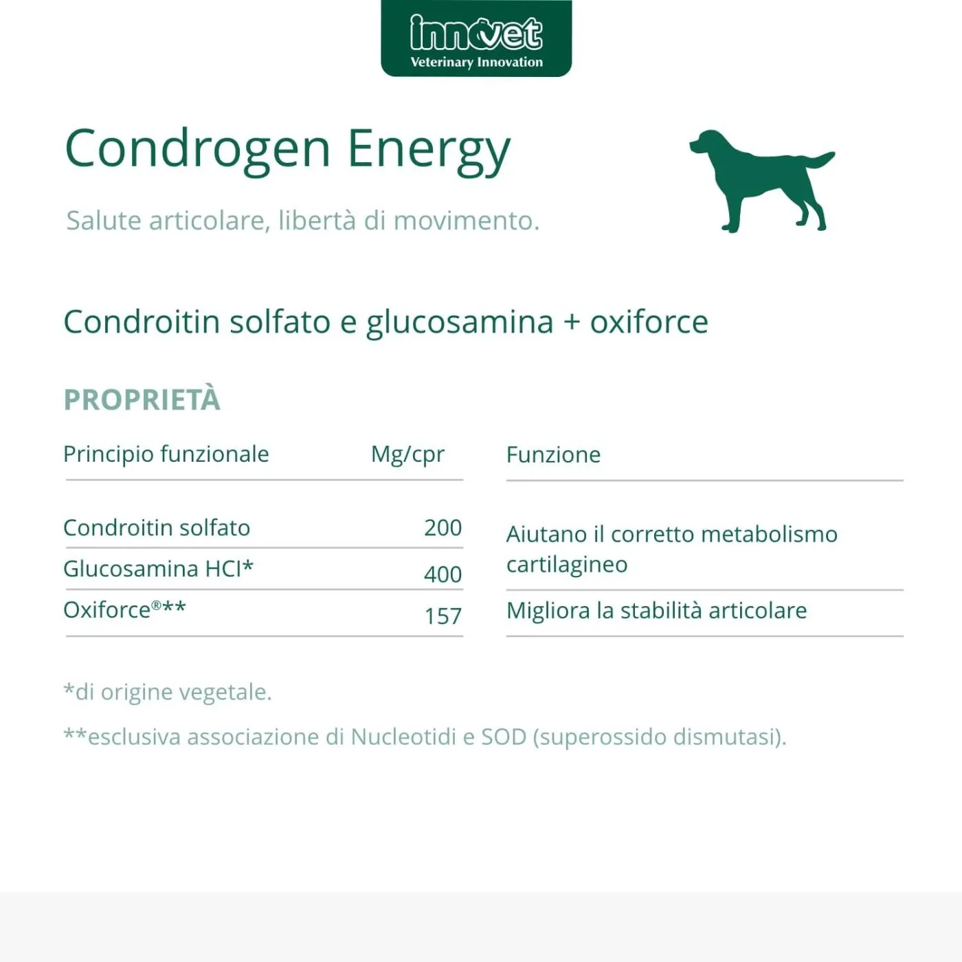 Innovet Condrogen® Energy Integratore Per Cani - immagine 6
