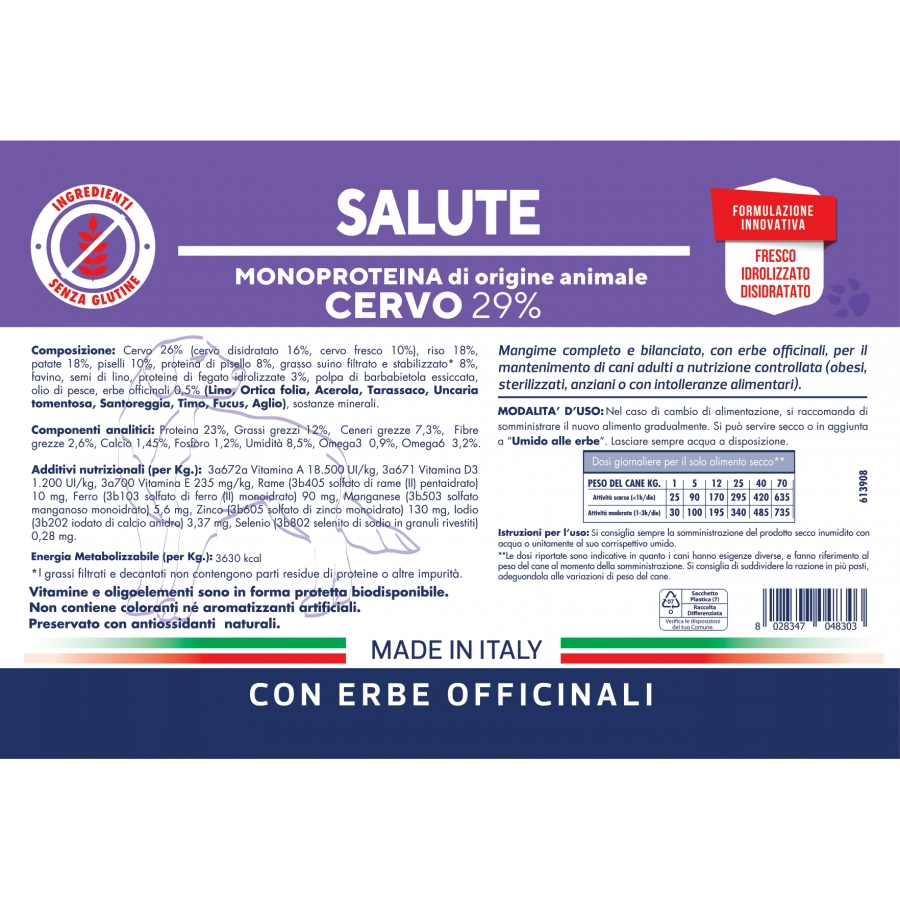 Vet Line Linea Salute Cervo Per Cani Adulti VetLine - immagine 2