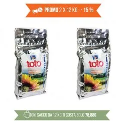 PROMO 2x12Kg Toto Holistic Grain Free Maiale E Tapioca Per Cani