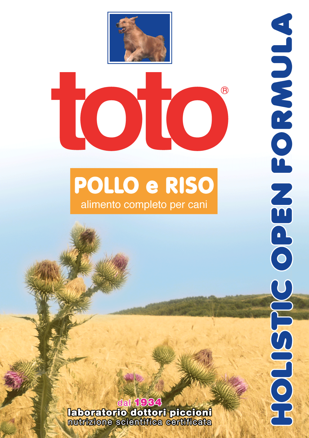 Toto Holistic Open Formula Pollo E Riso Per Cani - immagine 2