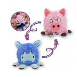 GIMBORN ITALIA S.R.L. Gimdog Double Face Maiale/Mucca. Giochi Per Cani