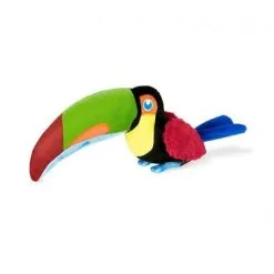 Gioco Play Animali, Tucano Peluche. Giochi Per Cani