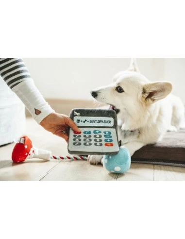 Gioco Play Back To School, Calcolatrice Peluche. Giochi Per Cani - immagine 2