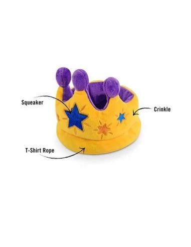 Gioco Play Party, Corona Peluche. Giochi Per Cani - immagine 2