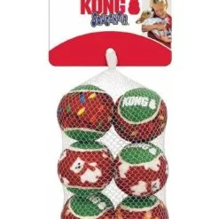 PET VILLAGE Srl Kong Holiday Squeakair 6 Balls . Giochi Per Cani