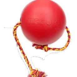 GIMBORN ITALIA S.R.L. Tuggo Palla Con Corda Mis.m 17,8 Cm. Giochi Per Cani